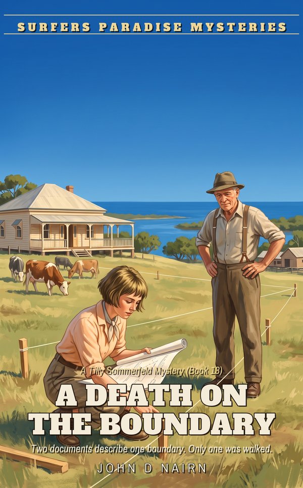 Cover of Book 13: A Death on the Boundary